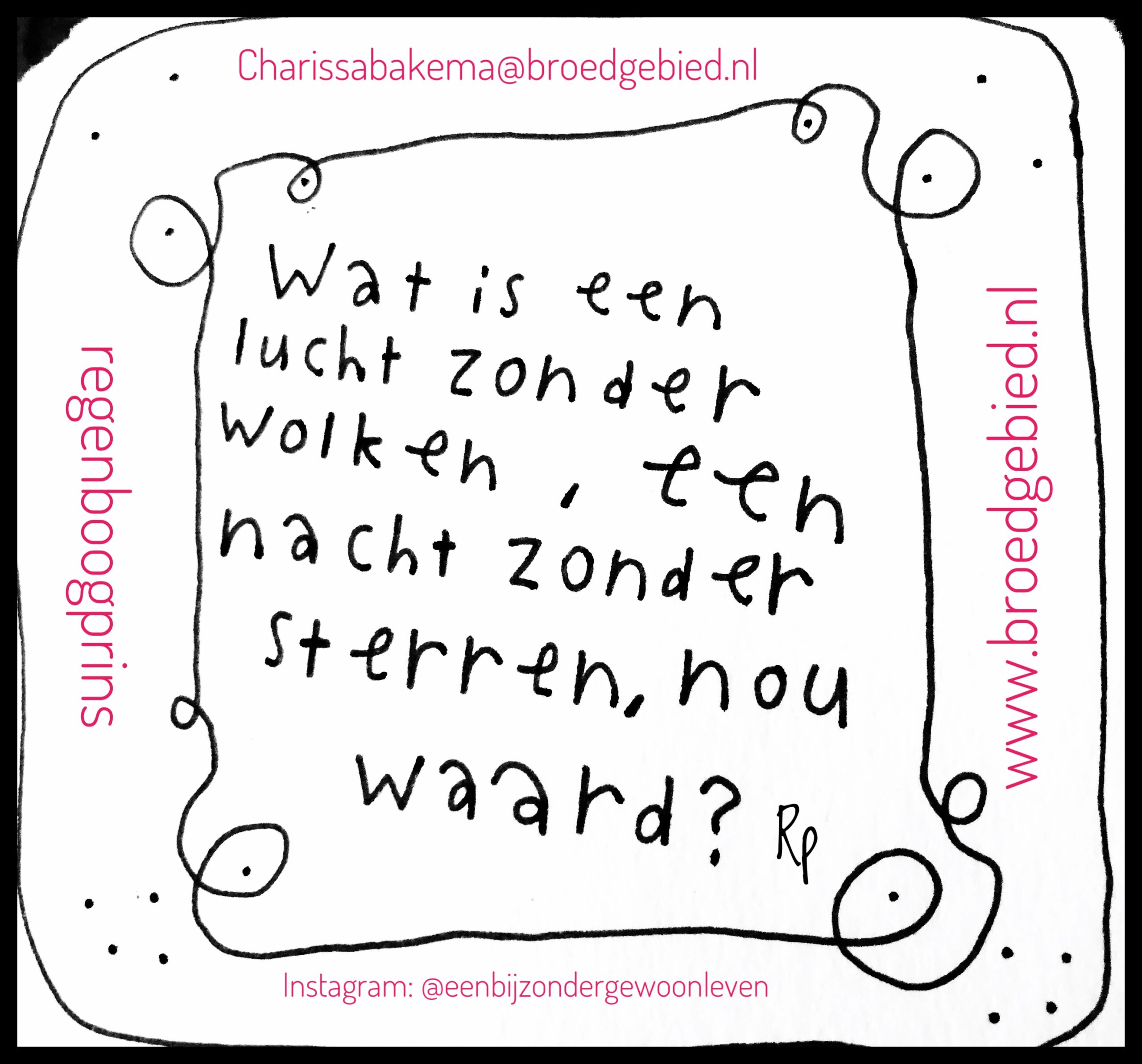 Buitengewoon bijzonder hoe dingen soms gaan.