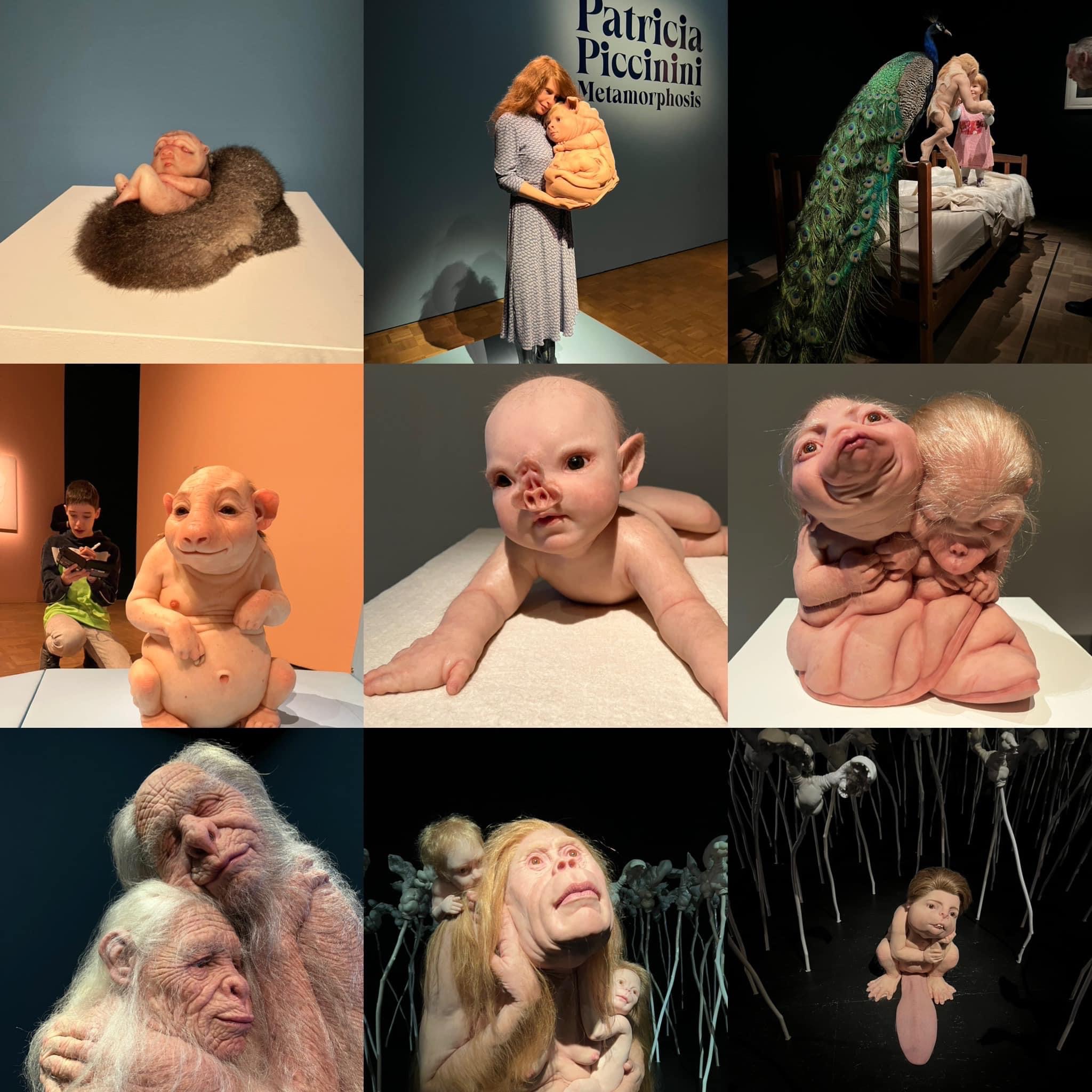 Een onverwachte verbinding (naar aanleiding van werk van Patricia Piccinini)